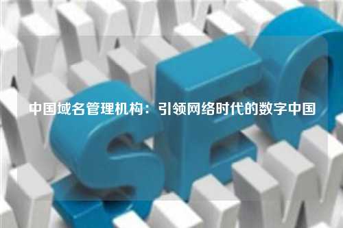 中国域名管理机构：引领网络时代的数字中国